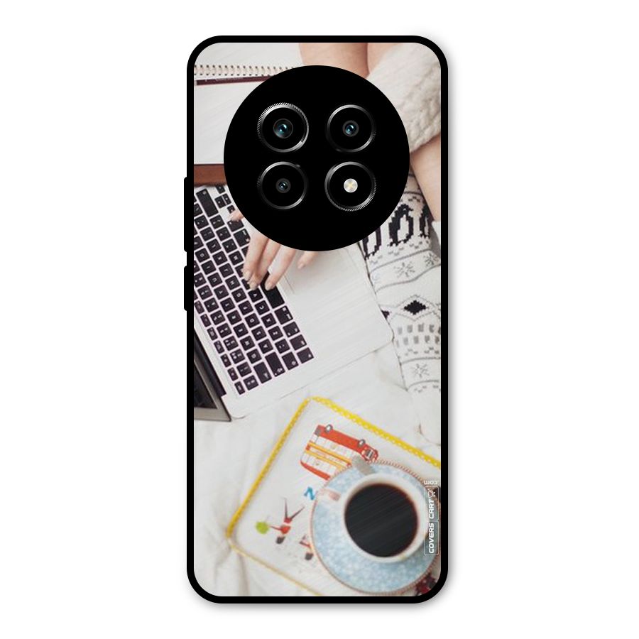 Winter Relaxation Metal Back Case for Realme 13 Pro