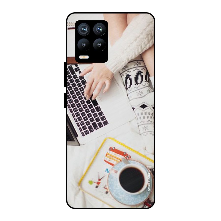 Winter Relaxation Metal Back Case for Realme 8 Pro