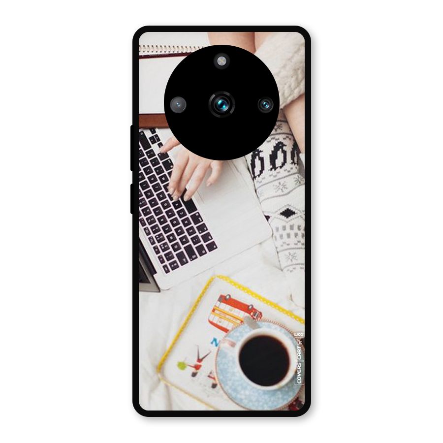 Winter Relaxation Metal Back Case for Realme Narzo 60 Pro