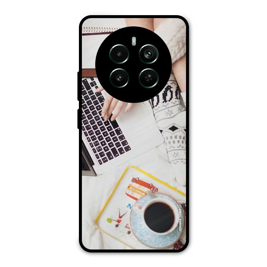 Winter Relaxation Metal Back Case for Realme Narzo 70 Pro