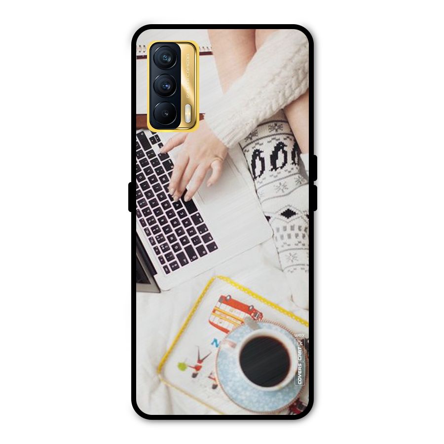 Winter Relaxation Metal Back Case for Realme X7