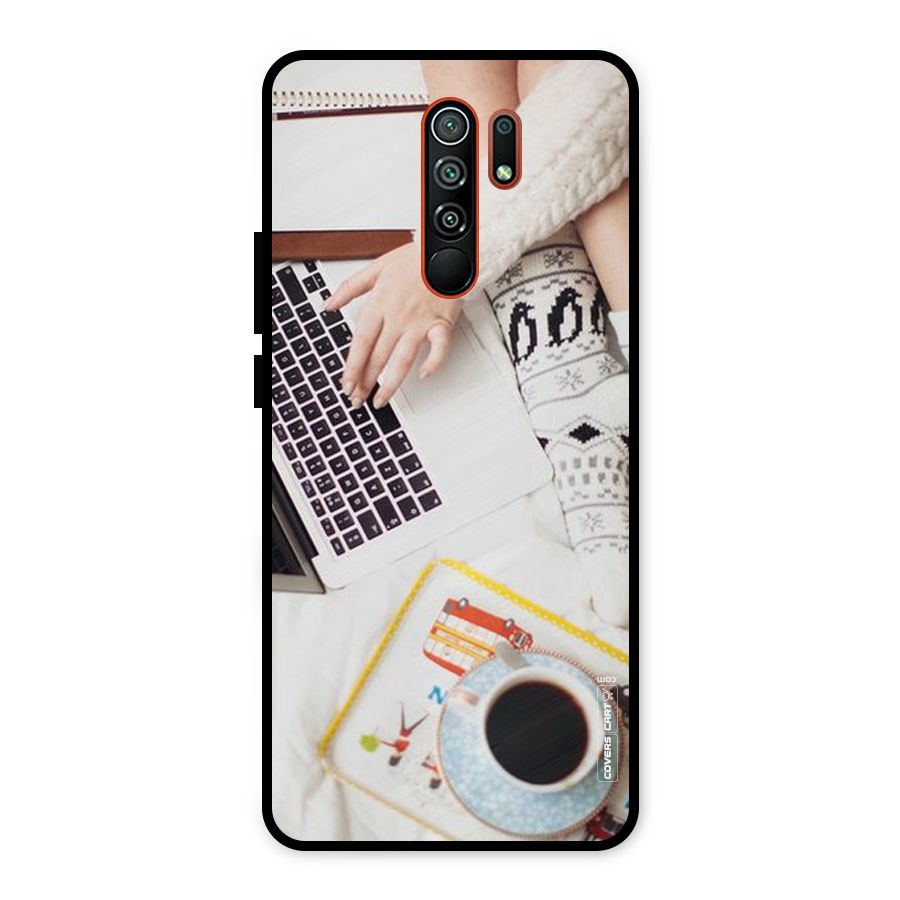 Winter Relaxation Metal Back Case for Redmi 9 Prime