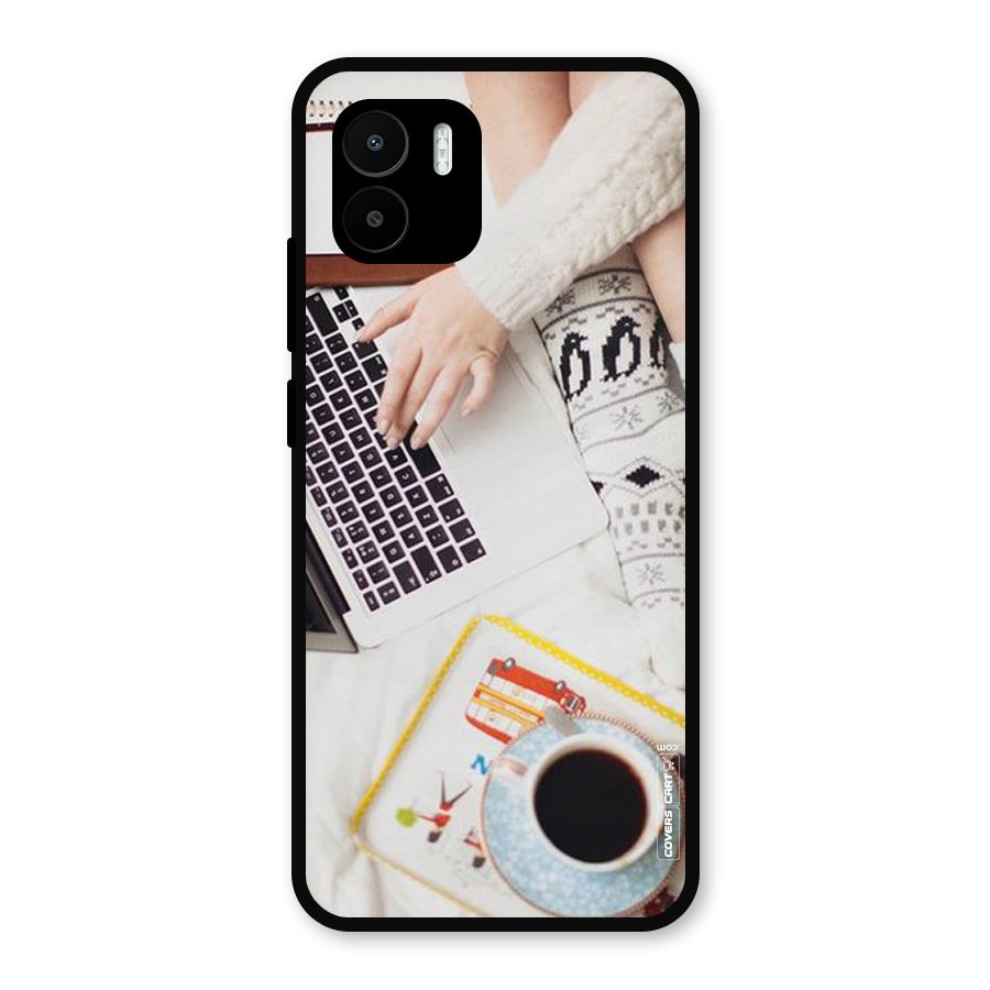 Winter Relaxation Metal Back Case for Redmi A2