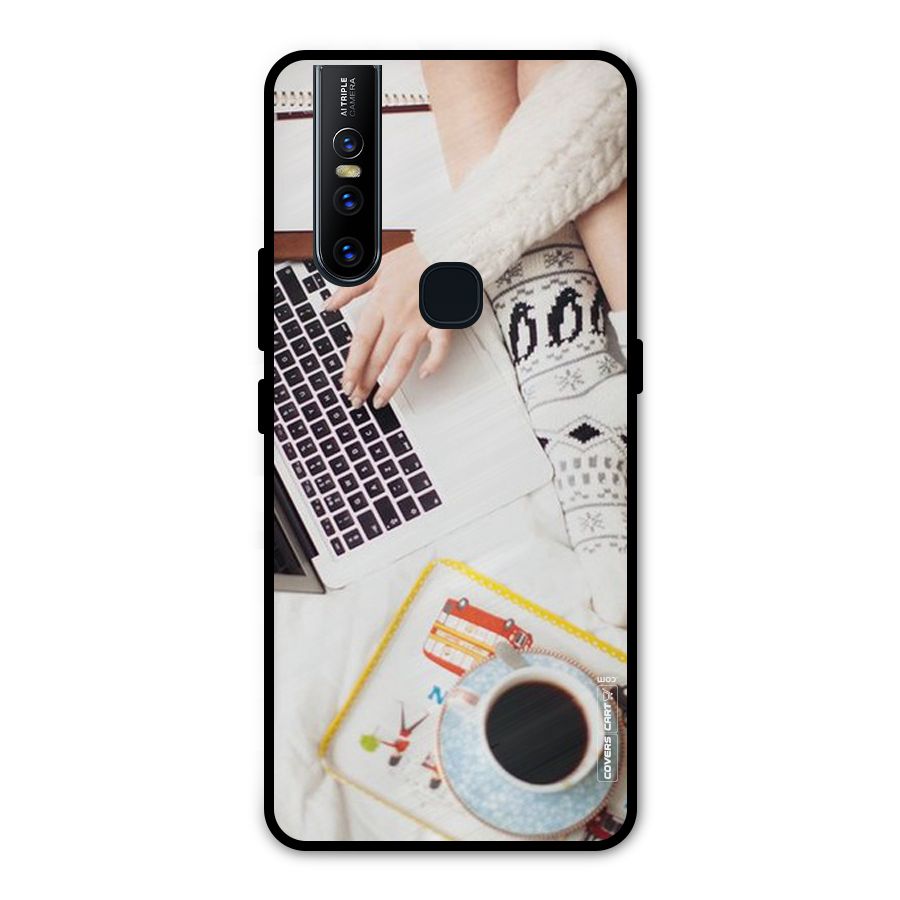 Winter Relaxation Metal Back Case for Vivo V15
