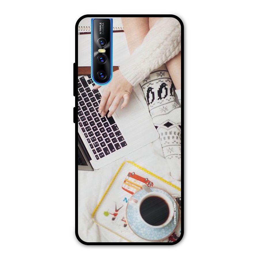 Winter Relaxation Metal Back Case for Vivo V15 Pro