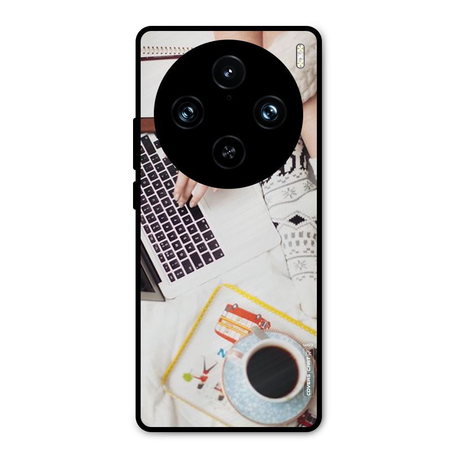 Winter Relaxation Metal Back Case for Vivo X100 Pro