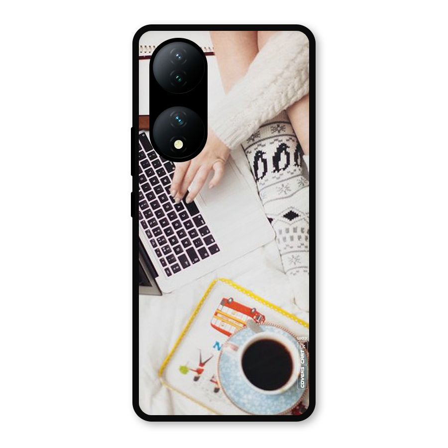 Winter Relaxation Metal Back Case for Vivo Y100