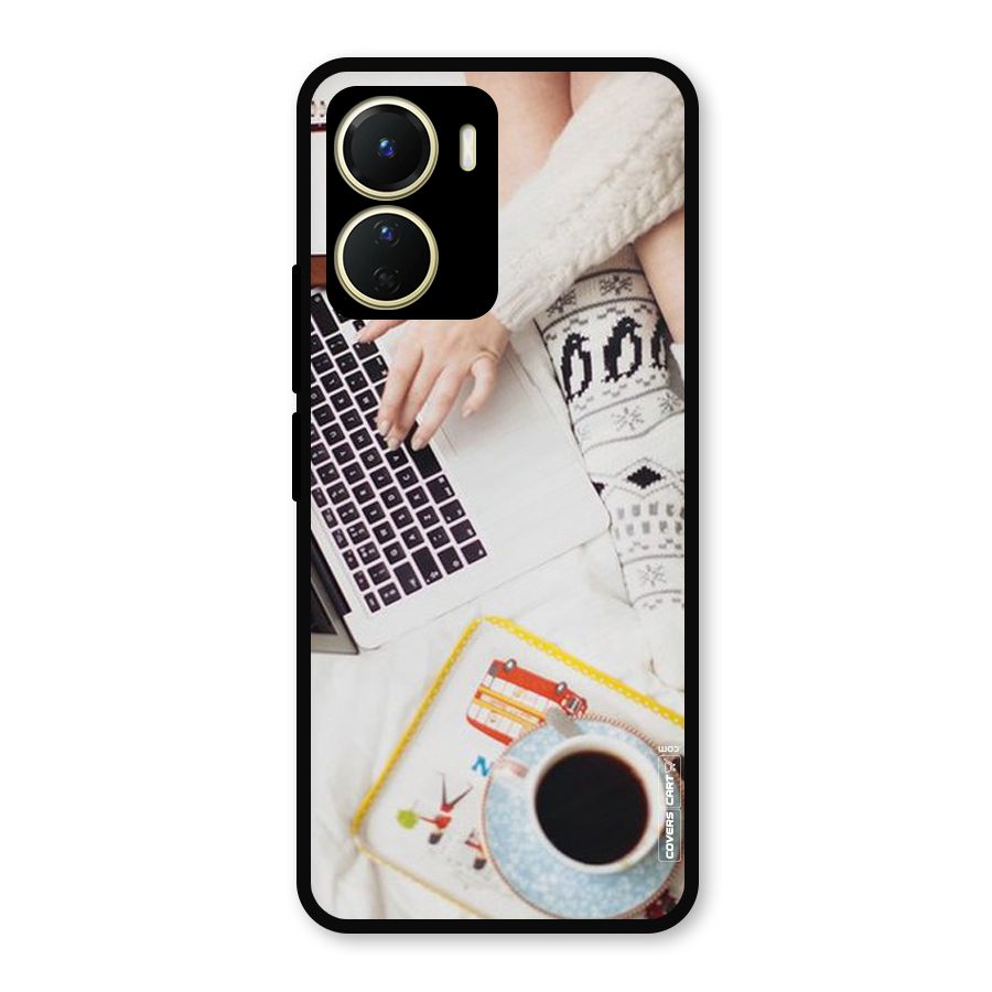 Winter Relaxation Metal Back Case for Vivo Y16