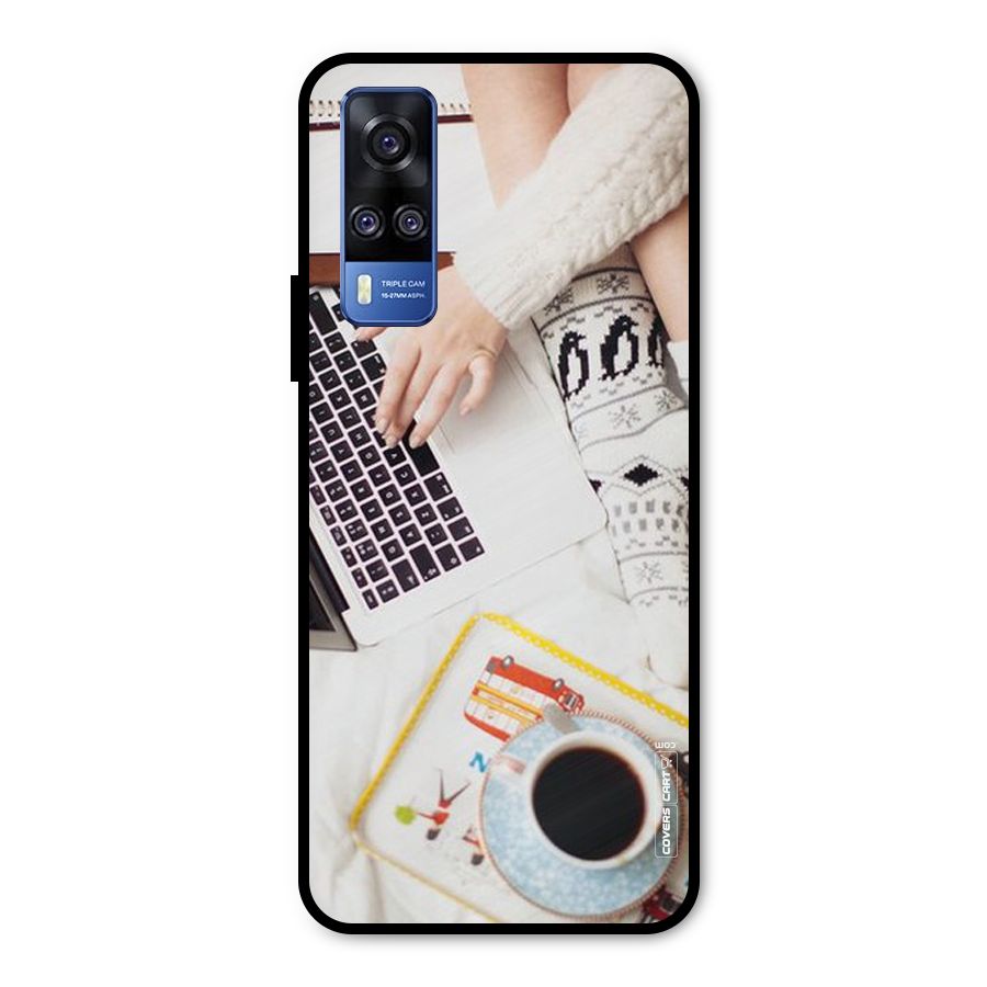 Winter Relaxation Metal Back Case for Vivo Y51A