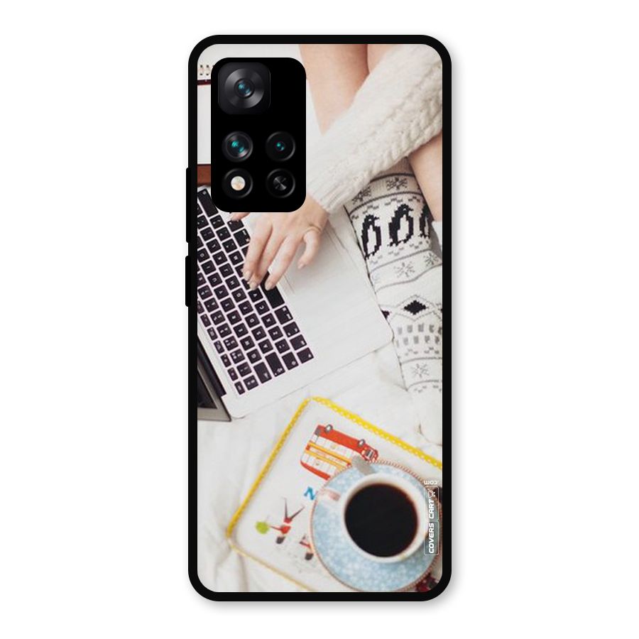 Winter Relaxation Metal Back Case for Xiaomi 11i Hypercharge 5G