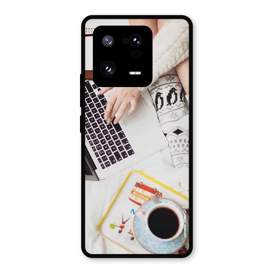 Winter Relaxation Metal Back Case for Xiaomi 13 Pro