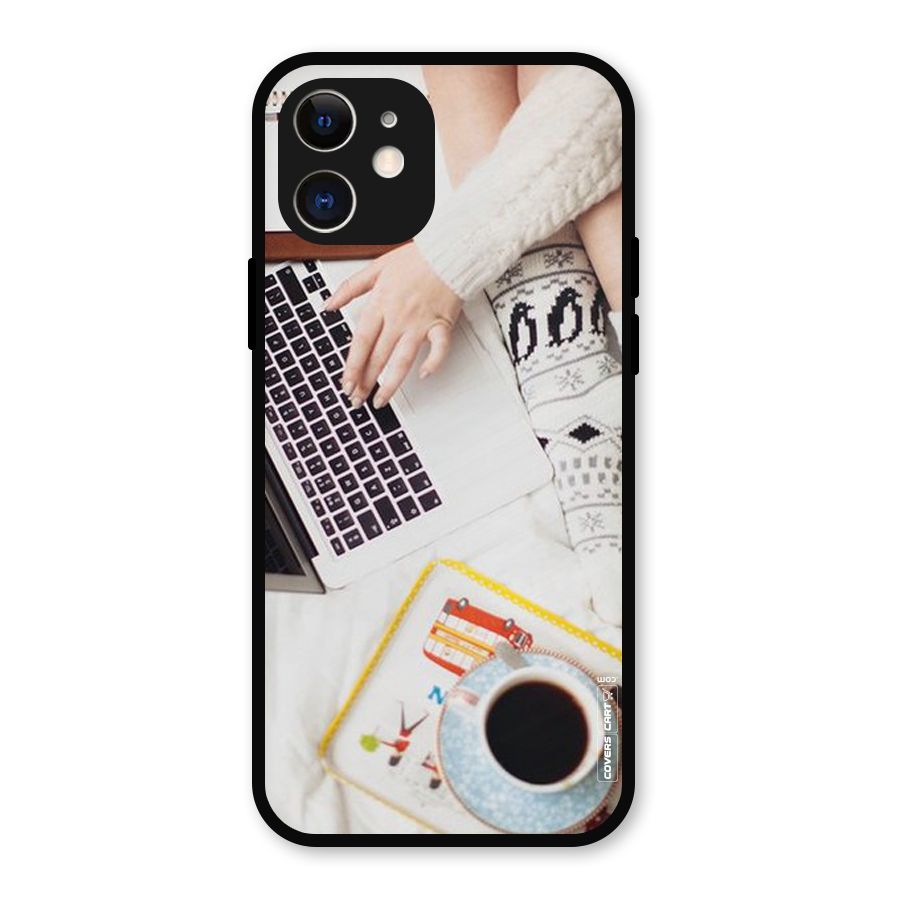 Winter Relaxation Metal Back Case for iPhone 12