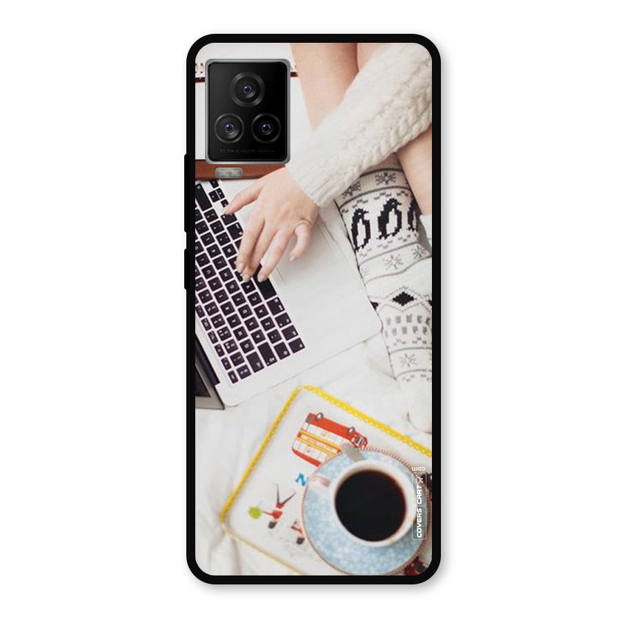 Winter Relaxation Metal Back Case for iQOO 7 Legend 5G