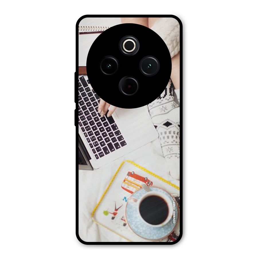 Winter Relaxation Metal Back Case for iQOO Z10