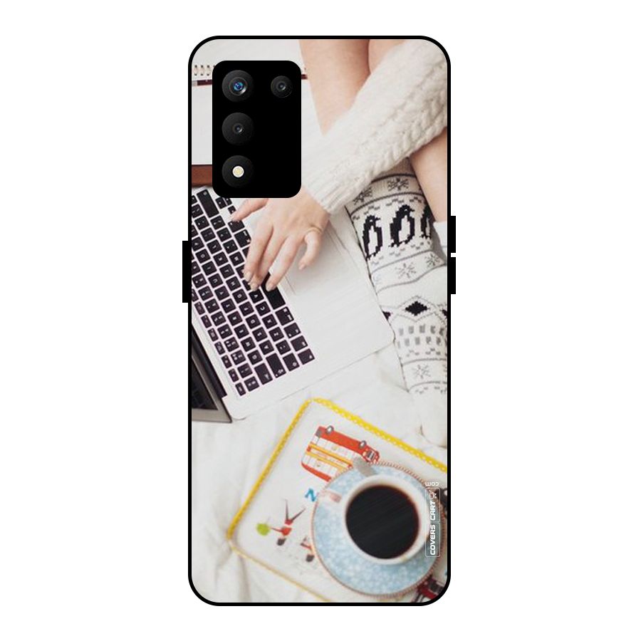 Winter Relaxation Metal Back Case for realme 9 5G SE