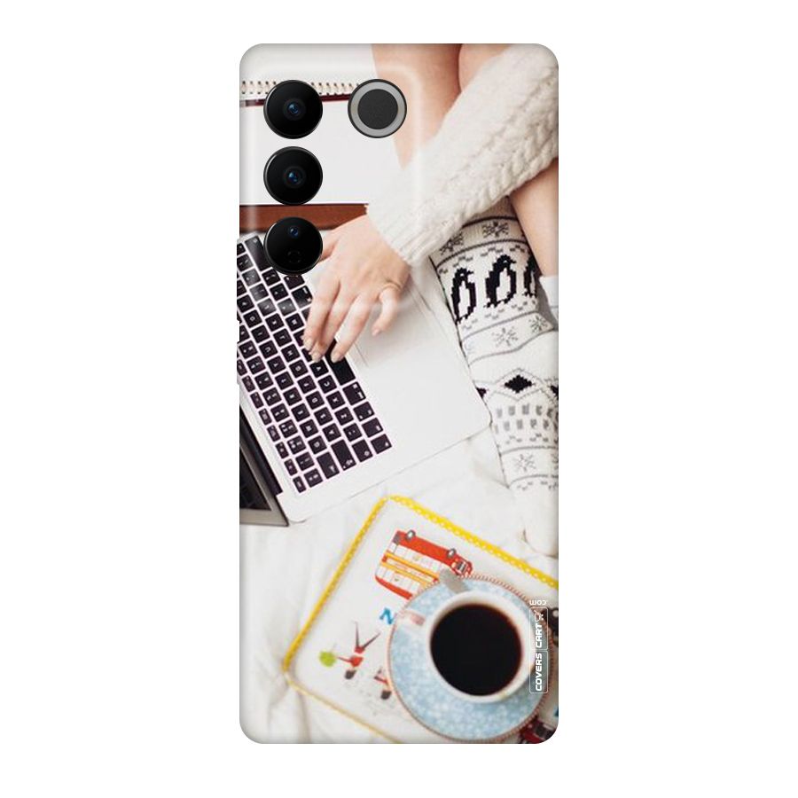 Winter Relaxation Original Polycarbonate Back Case for Vivo V27