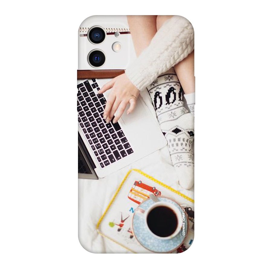 Winter Relaxation Original Polycarbonate Back Case for iPhone 12