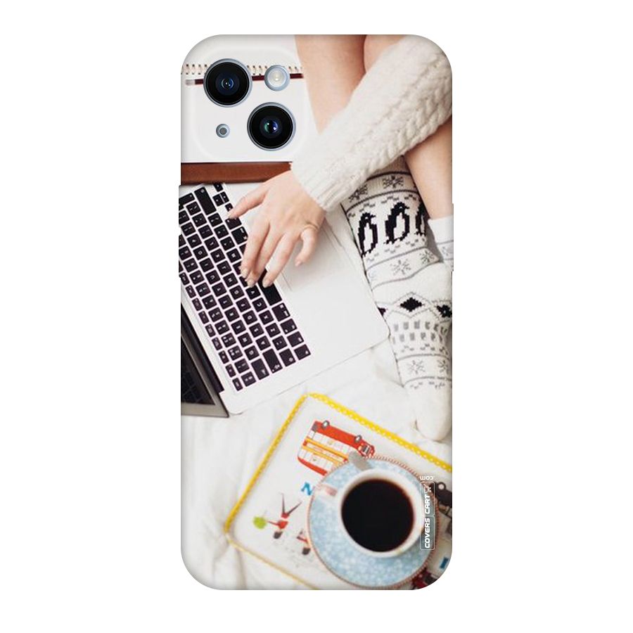 Winter Relaxation Original Polycarbonate Back Case for iPhone 14