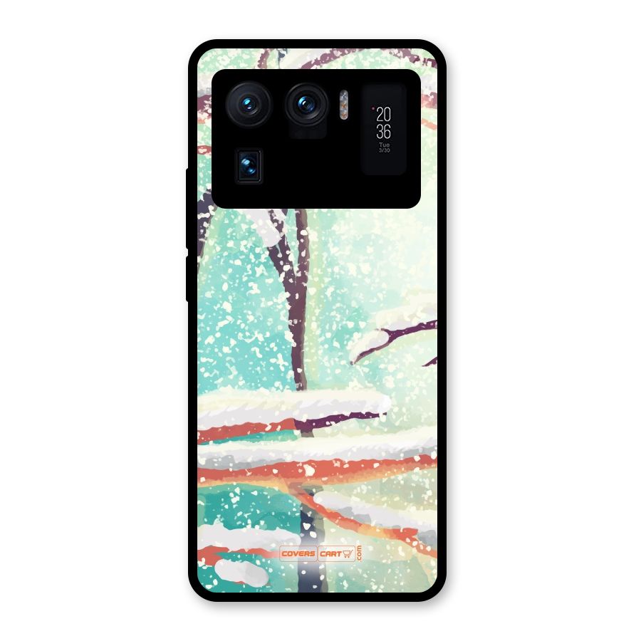Winter Season Glass Back Case for Mi 11 Ultra
