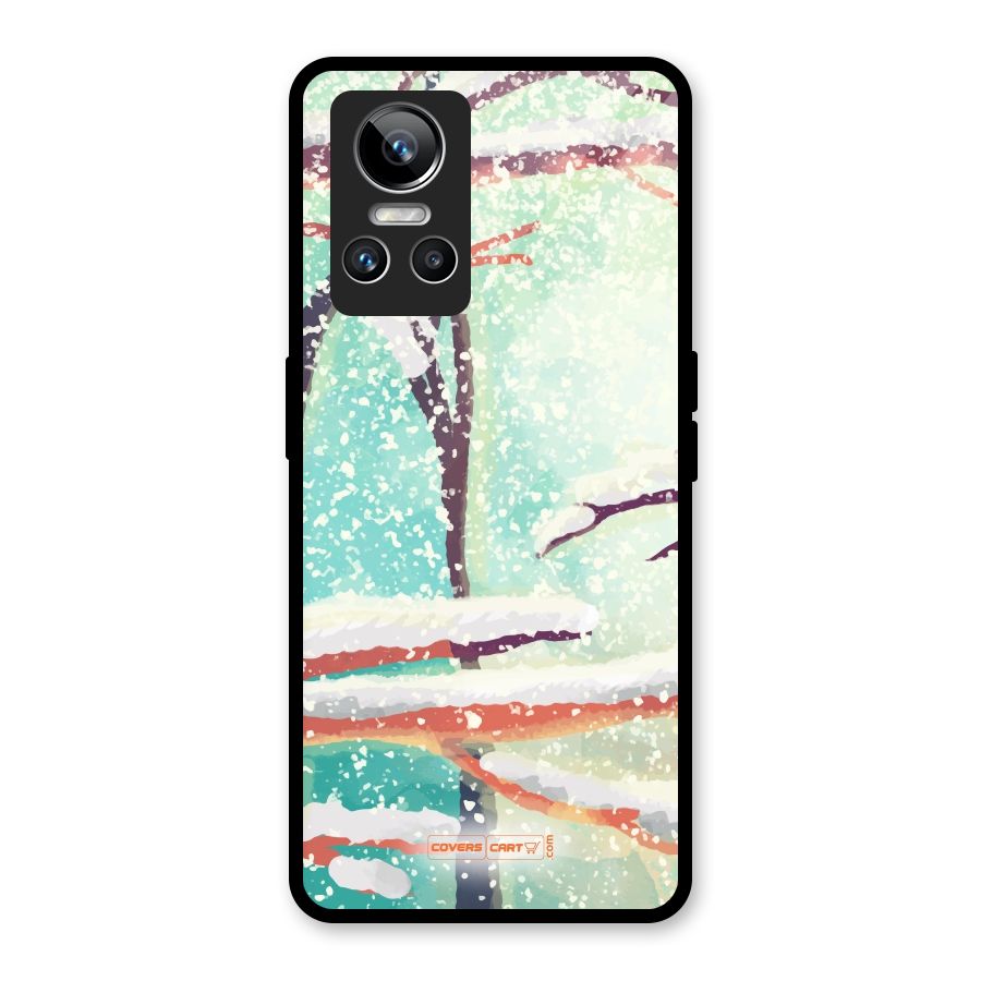 Winter Season Glass Back Case for Realme GT Neo 3