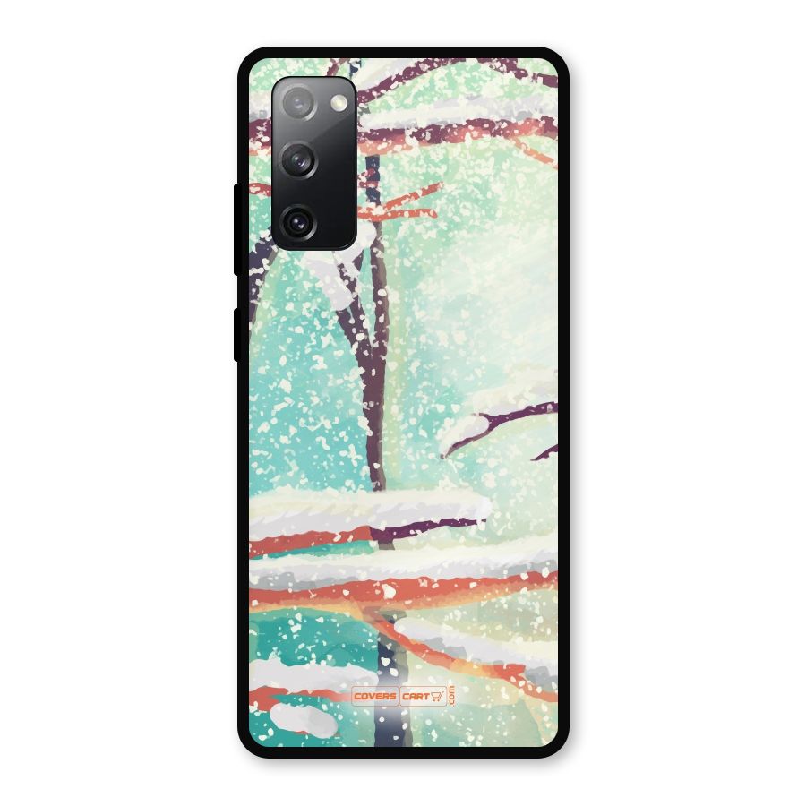 Winter Season Metal Back Case for Galaxy S20 FE 5G