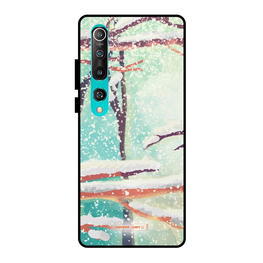 Winter Season Metal Back Case for Mi 10