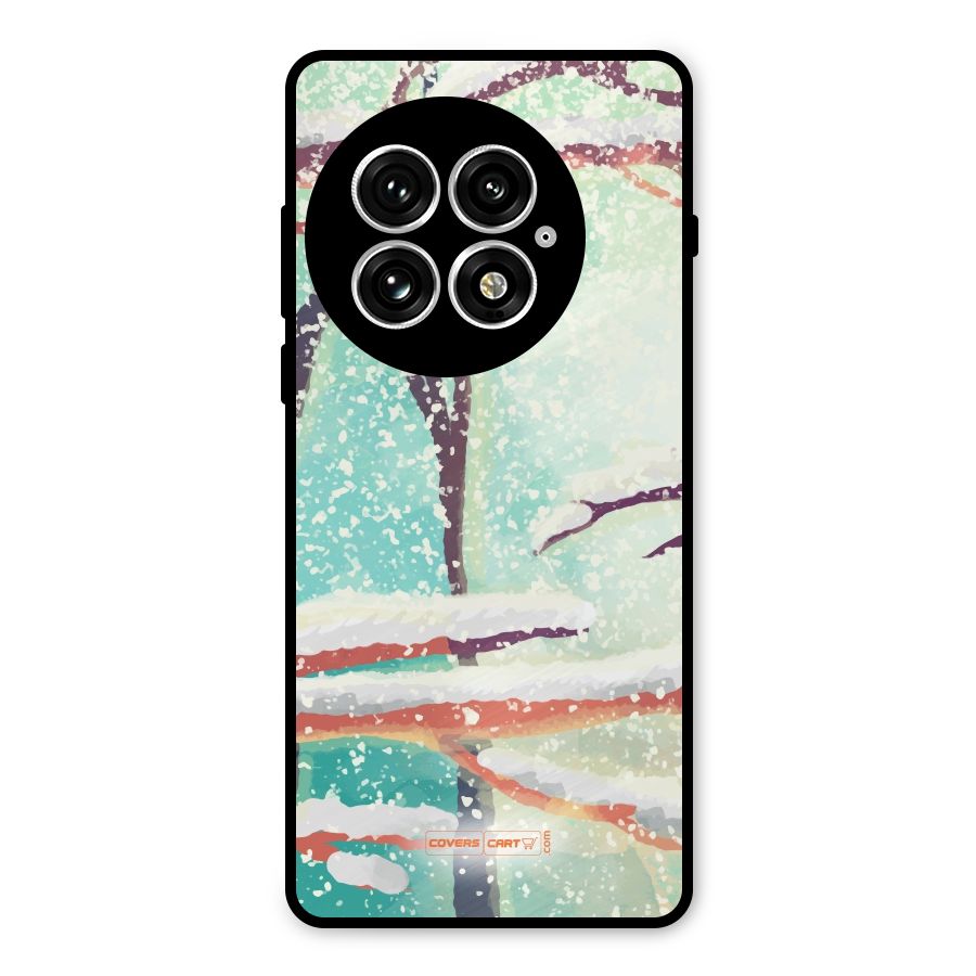 Winter Season Metal Back Case for OnePlus 13