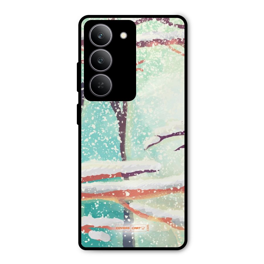 Winter Season Metal Back Case for Realme P3x