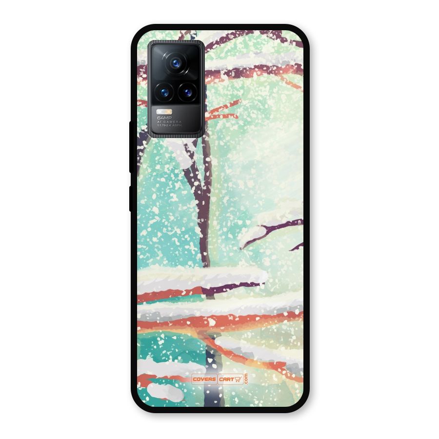 Winter Season Metal Back Case for Vivo Y73