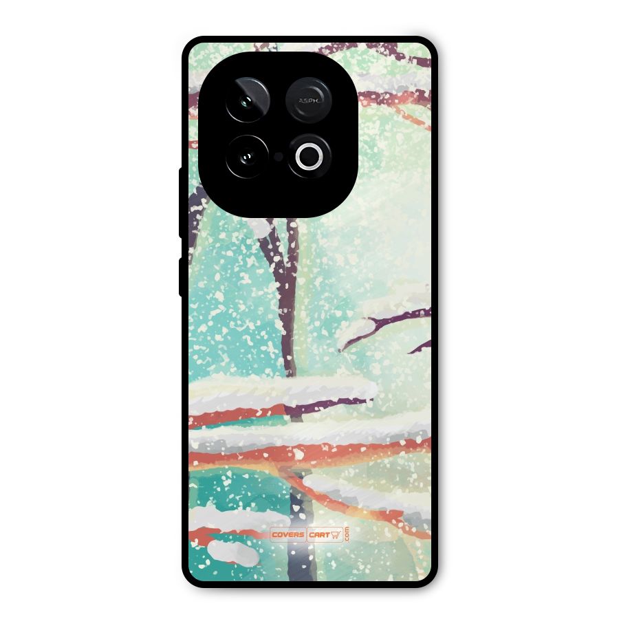 Winter Season Metal Back Case for iQOO Neo 10