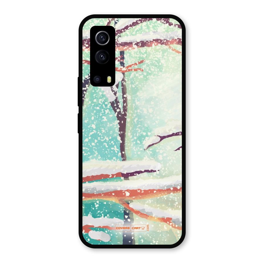 Winter Season Metal Back Case for iQOO Z3