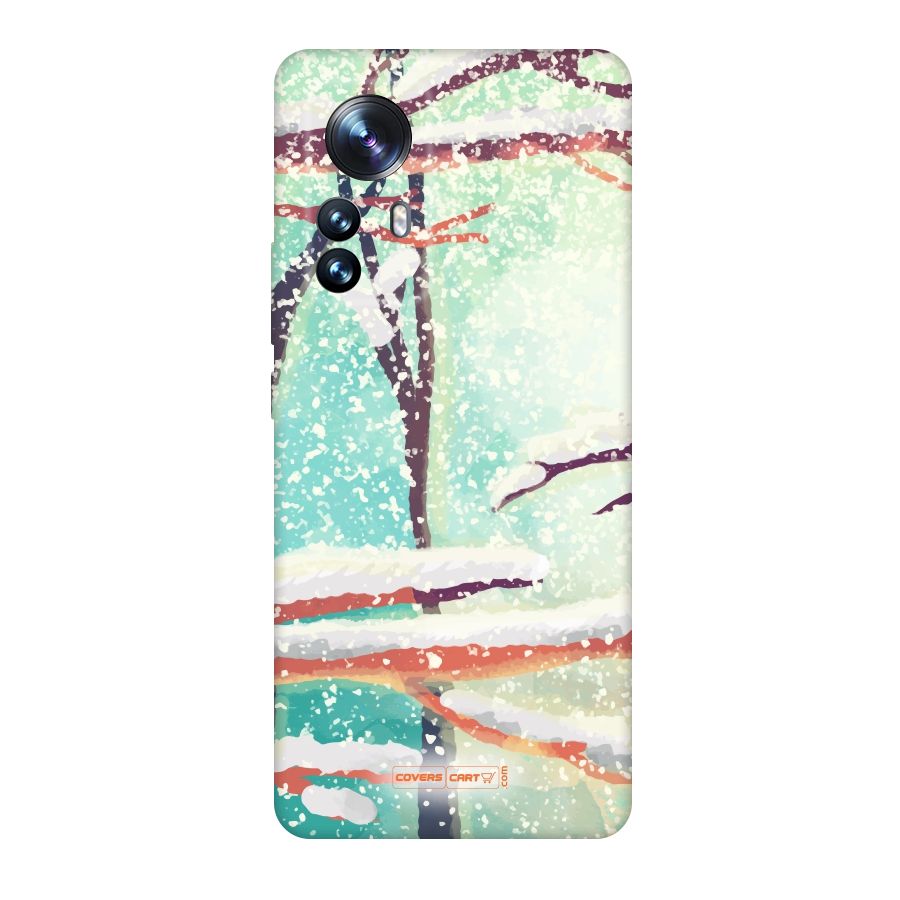 Winter Season Original Polycarbonate Back Case for Xiaomi 12 Pro