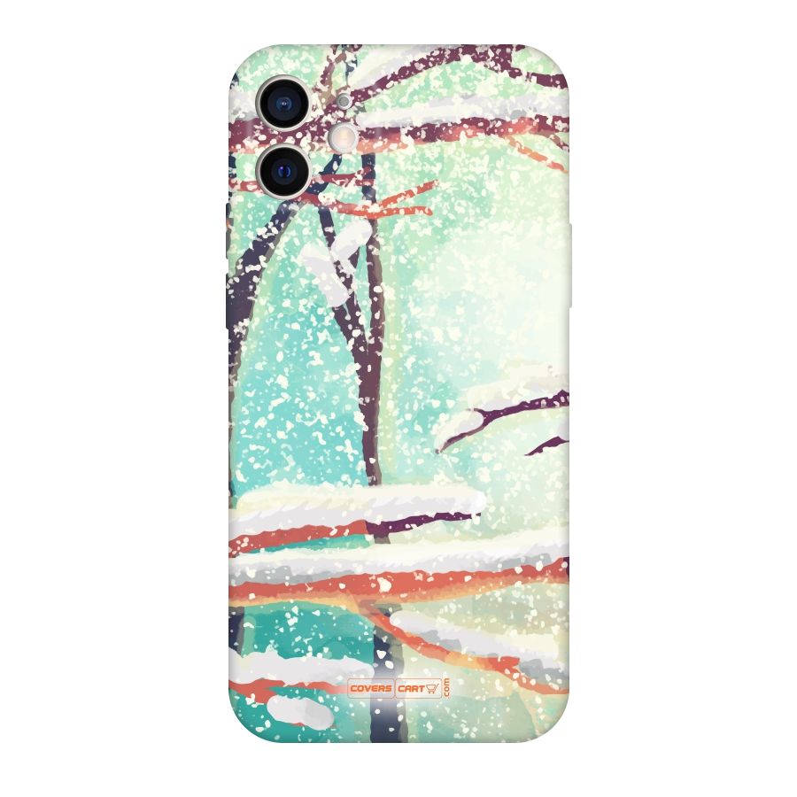 Winter Season Original Polycarbonate Back Case for iPhone 12