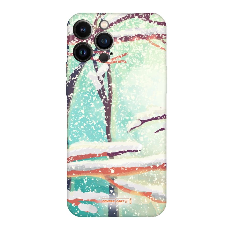 Winter Season Original Polycarbonate Back Case for iPhone 13 Pro Max
