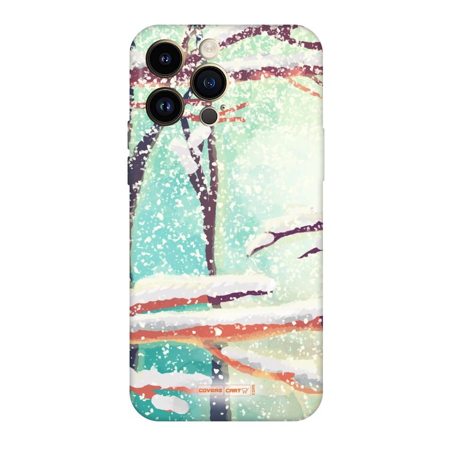 Winter Season Original Polycarbonate Back Case for iPhone 14 Pro Max
