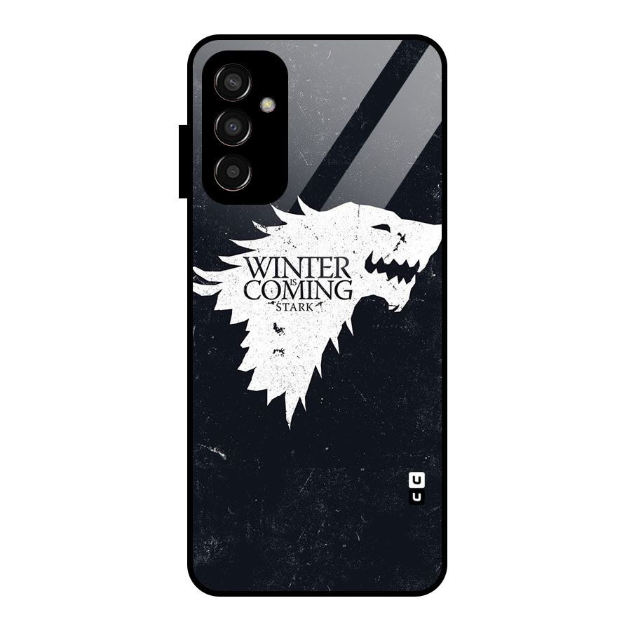 Winter is Coming Stark Glass Back Case for Galaxy F13