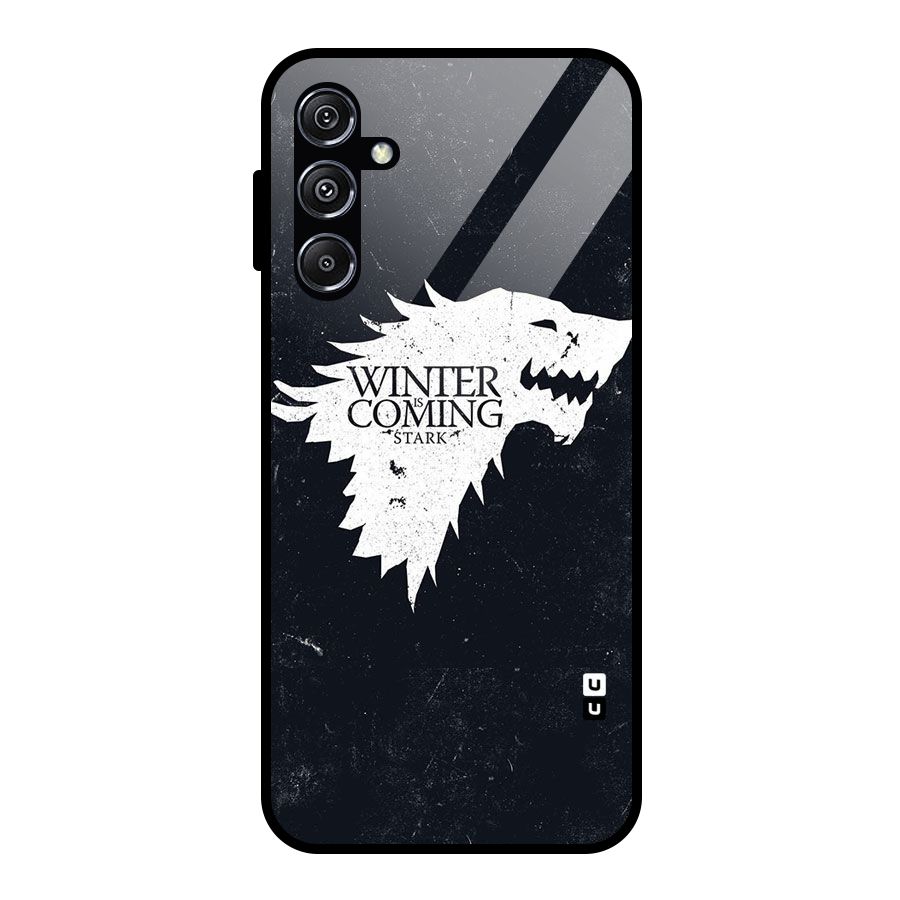 Winter is Coming Stark Glass Back Case for Galaxy M34 5G
