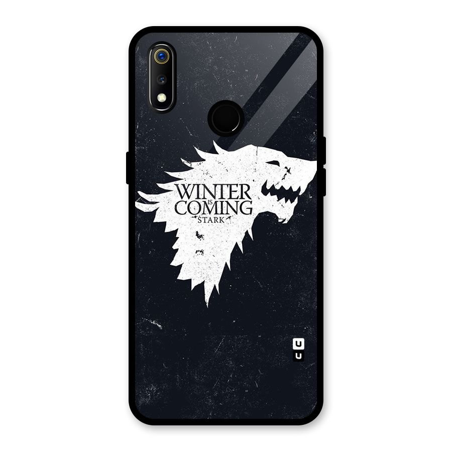 Winter is Coming Stark Glass Back Case for Realme 3i