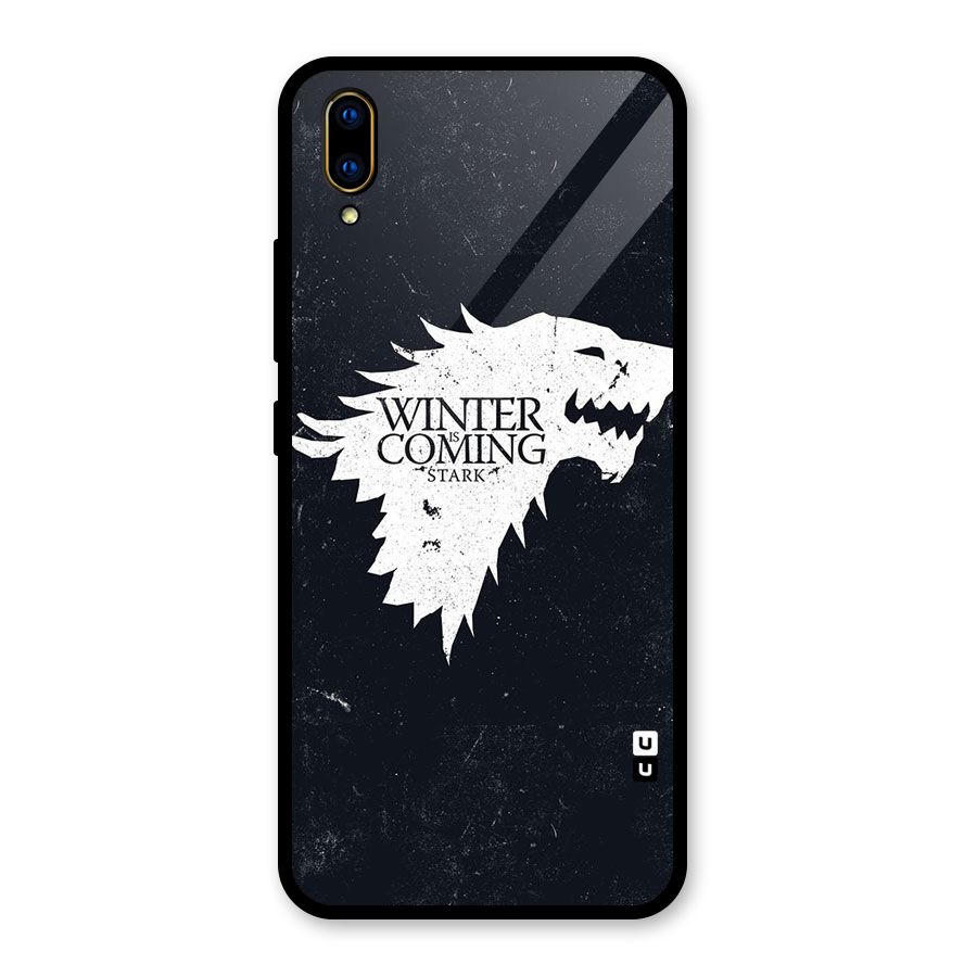 Winter is Coming Stark Glass Back Case for Vivo V11 Pro