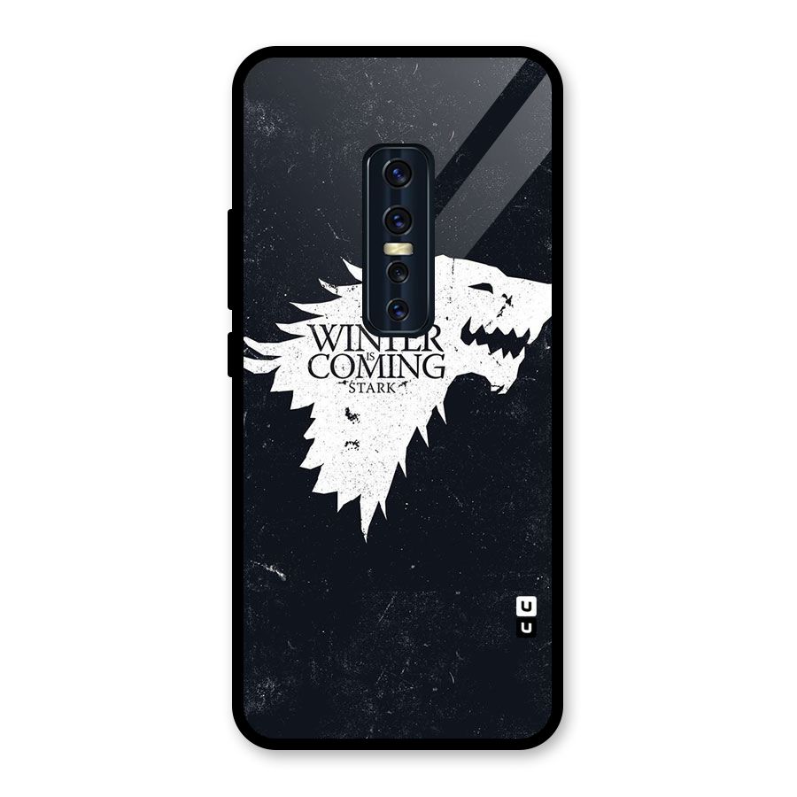 Winter is Coming Stark Glass Back Case for Vivo V17 Pro