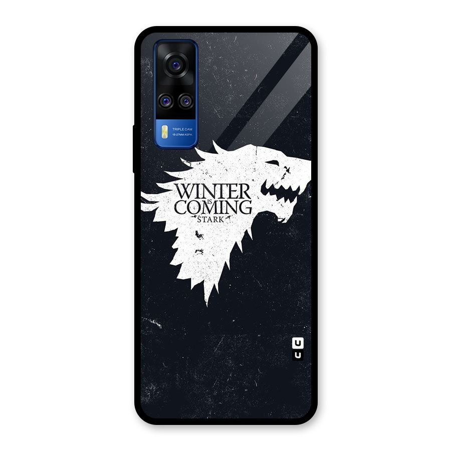 Winter is Coming Stark Glass Back Case for Vivo Y31