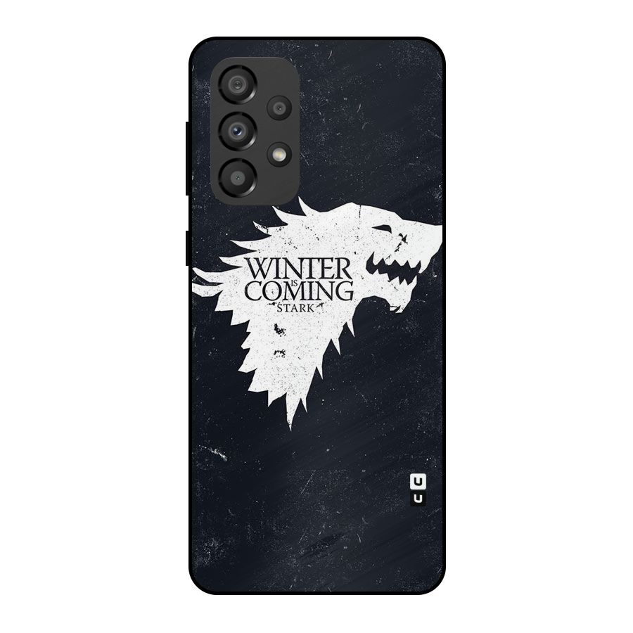 Winter is Coming Stark Metal Back Case for Galaxy A33 5G