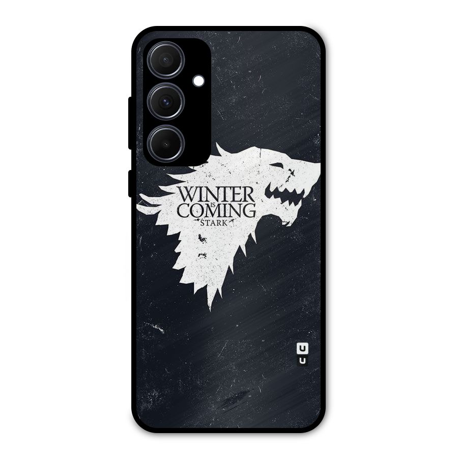 Winter is Coming Stark Metal Back Case for Galaxy A35