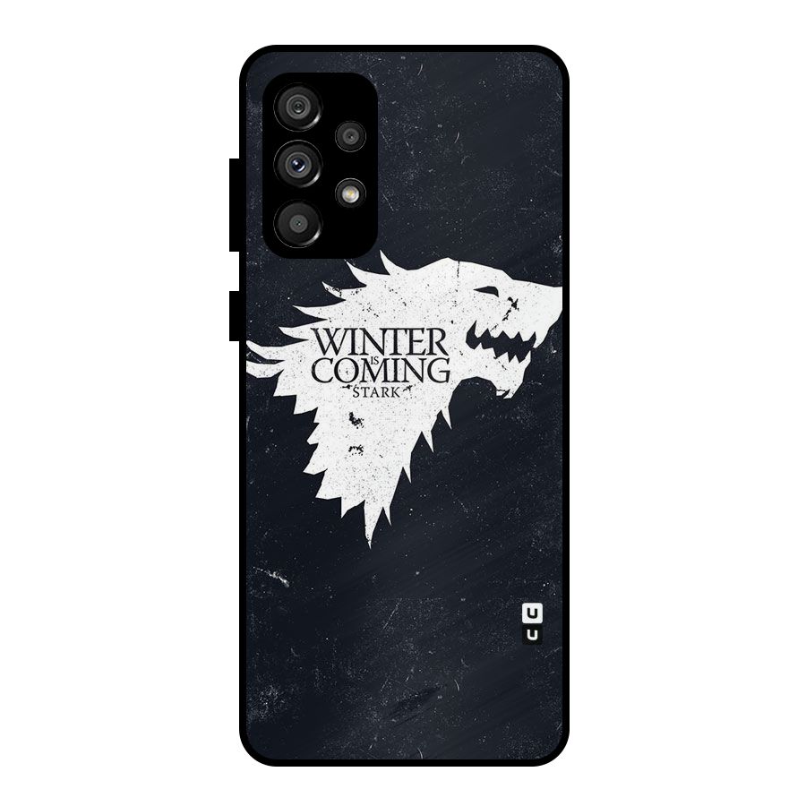 Winter is Coming Stark Metal Back Case for Galaxy A73 5G