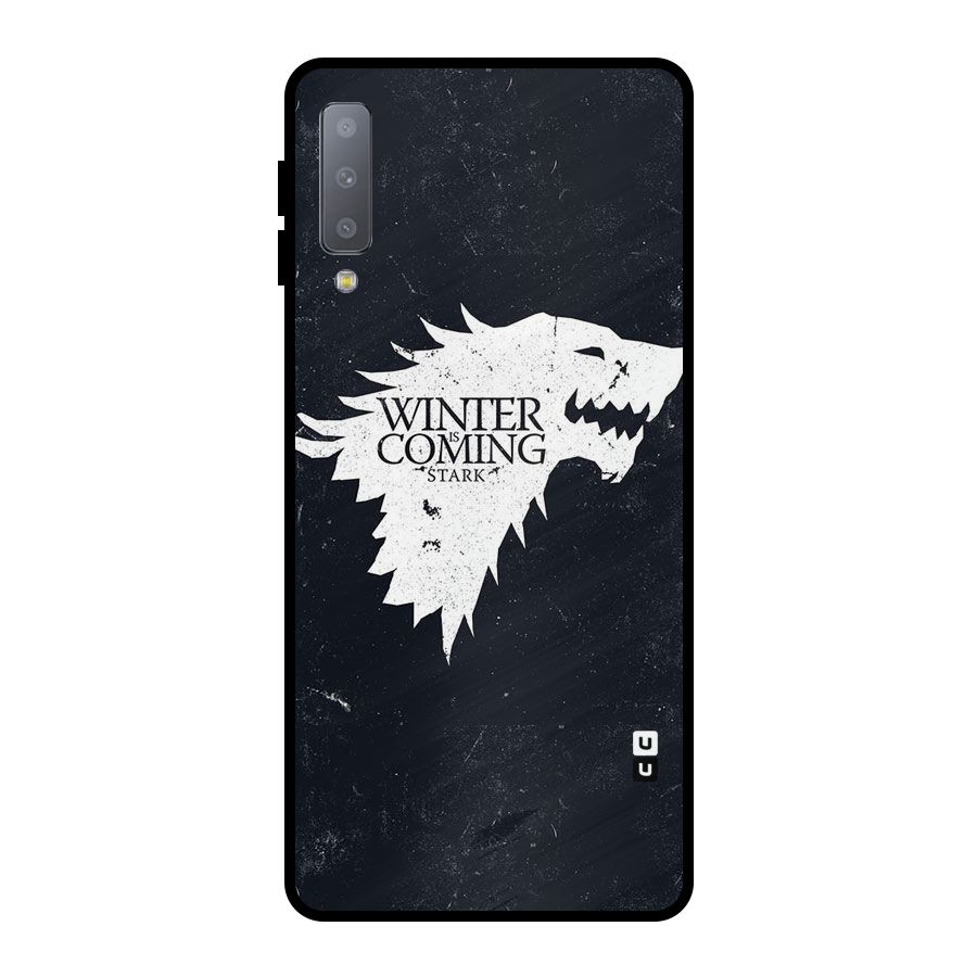 Winter is Coming Stark Metal Back Case for Galaxy A7 (2018)