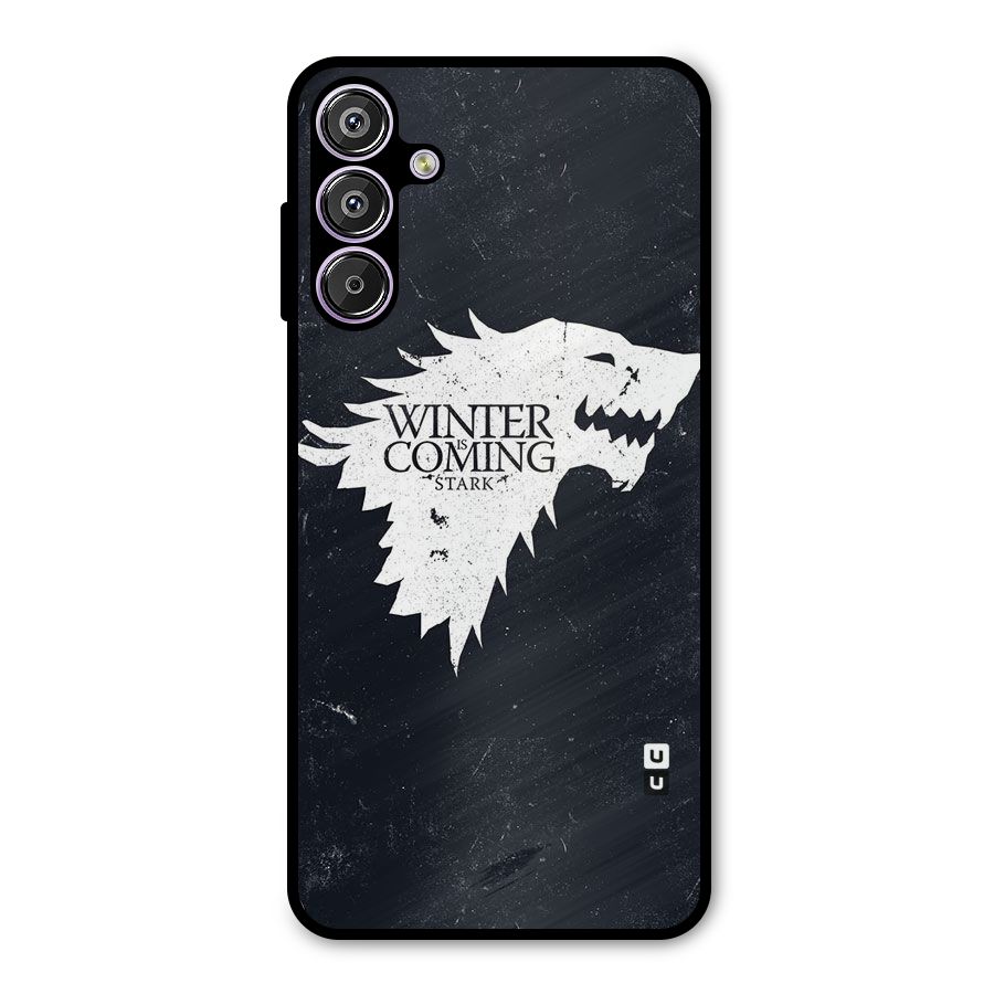 Winter is Coming Stark Metal Back Case for Galaxy M15