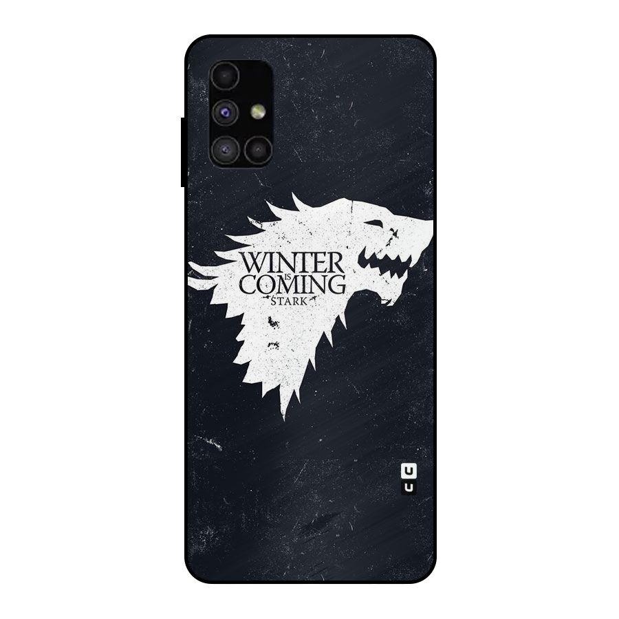 Winter is Coming Stark Metal Back Case for Galaxy M51