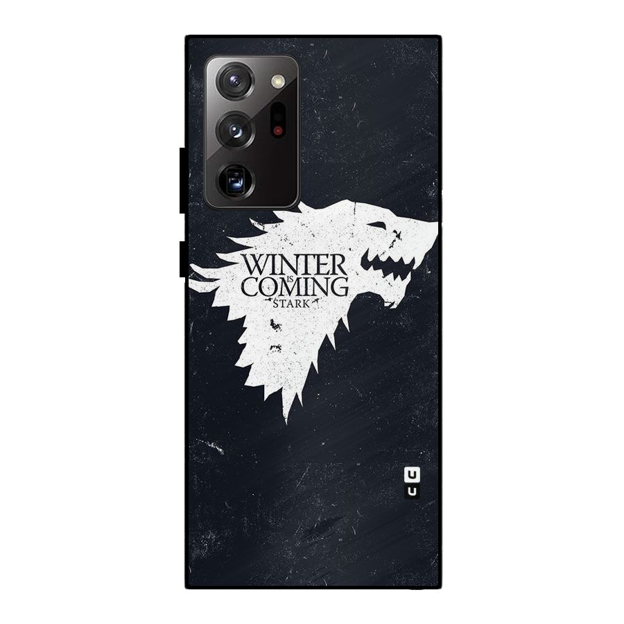 Winter is Coming Stark Metal Back Case for Galaxy Note 20 Ultra