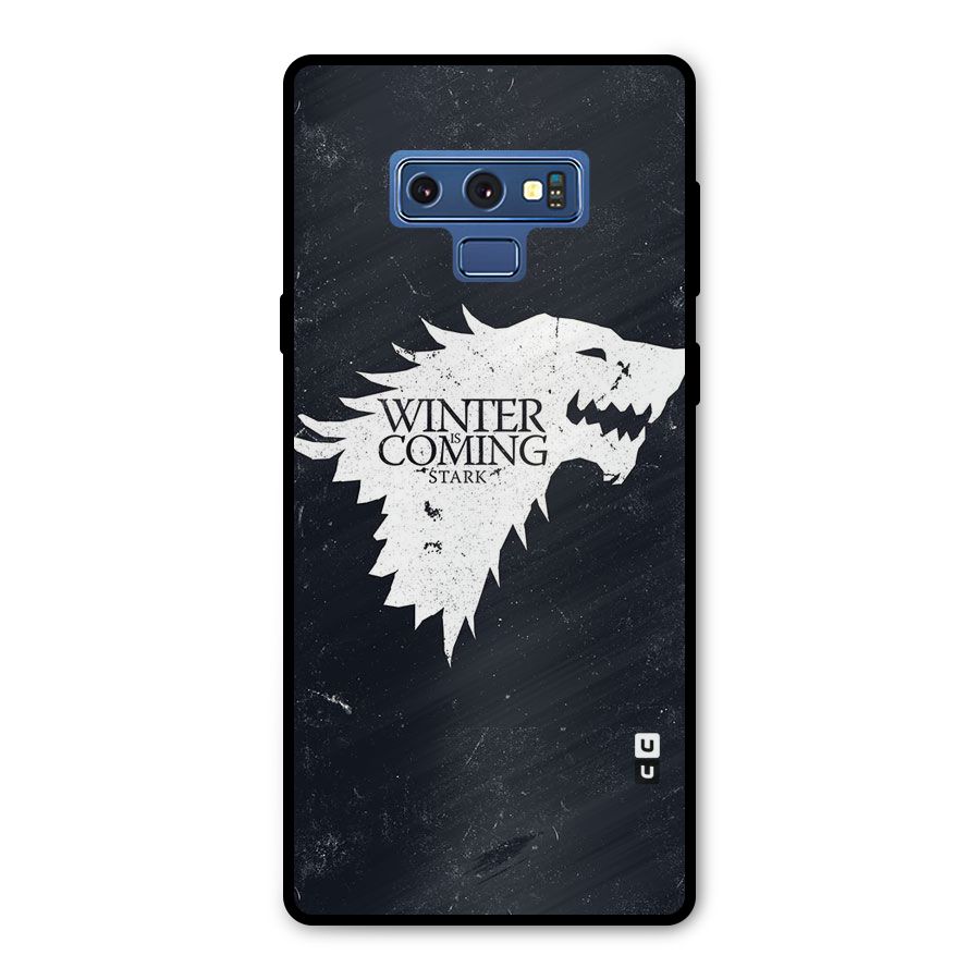 Winter is Coming Stark Metal Back Case for Galaxy Note 9