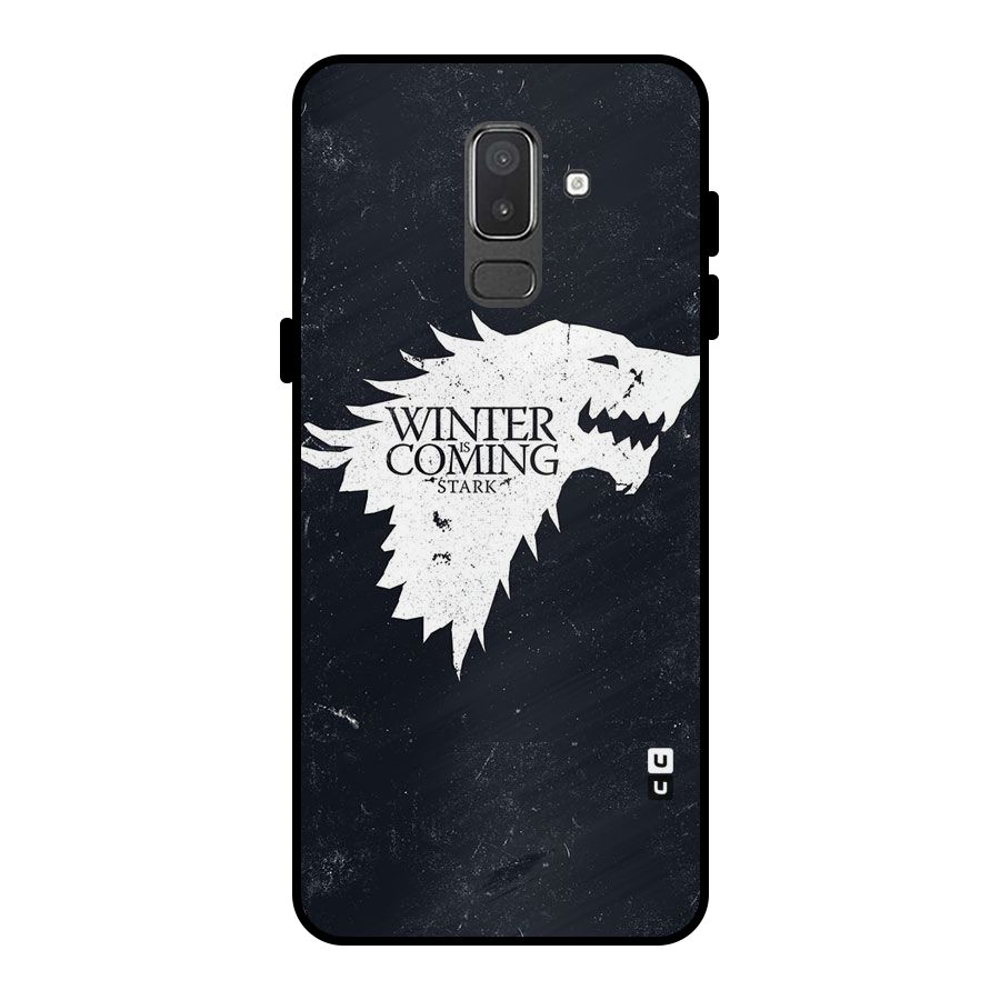 Winter is Coming Stark Metal Back Case for Galaxy On8 (2018)